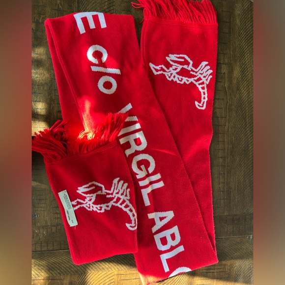 off white virgil abloh scorpion scarf SS2017 - Picture 3 of 5